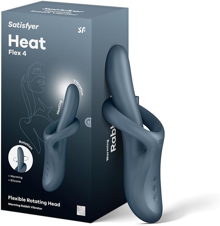 Satisfyer Heat Flex 4 with 12 vibration programs rotation and heat