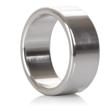 Alloy Metallic Ring Smooth & Seamless Medium Silver