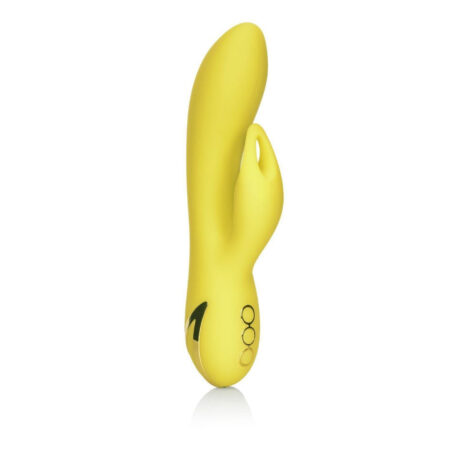 California Dreaming 10 Functional Clitoral Massager 1 Yellow