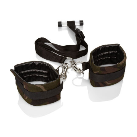 Camo Over the Door Cuffs with Secure Velcro Closure