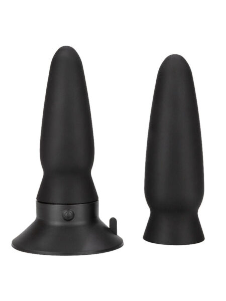 2 Interchangeable Probe Eclipse 12 Function Silicone USB Rechargeable - Black