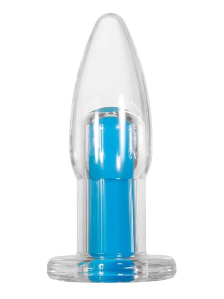 Electric Blue Remote Control ABS Massager - Blue