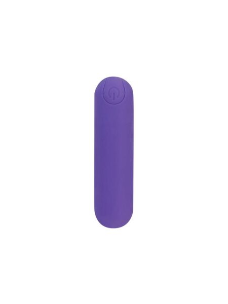 Essential 3 Inch 9 Functions Rechargeable Bullet Purple