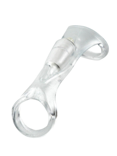 Vibrating Cock Sling Clear Extension