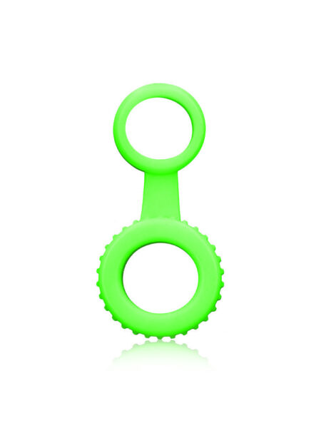 Cock Ring and Ball Strap - Glow in the Dark