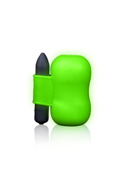 Vibrating Masturbator - Glow in the Dark