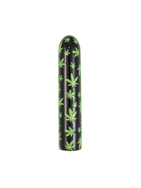 Glow Vibe Bullet Vibrator Leaf
