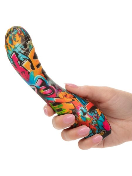 Hype 10 Functions Silicone USB Rechargeable G Spot Vibrator 7.25"