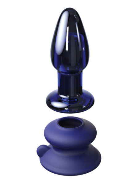 Remote Control Rechargeable Glass Massager with Base
