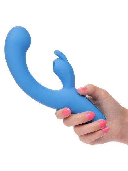 Jack Rabbit Elite Rechargeable Silicone Suction Rabbit - Blue
