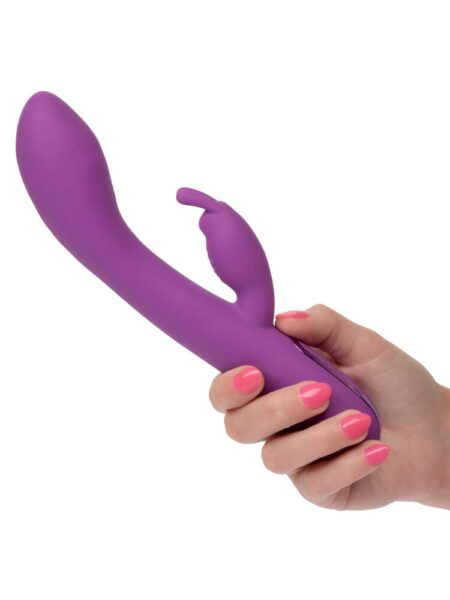 Jack Rabbit Elite Rechargeable Silicone Warming Rabbit - Purple