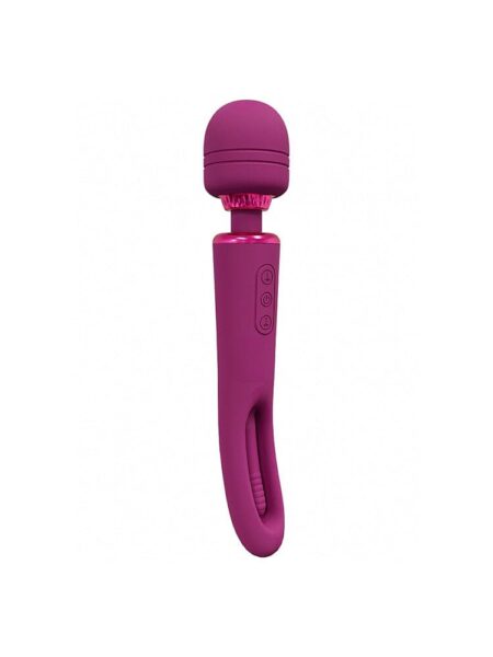 VIVE Kiku Dual-Ended G-Spot Flapping Tongue Wand Massager