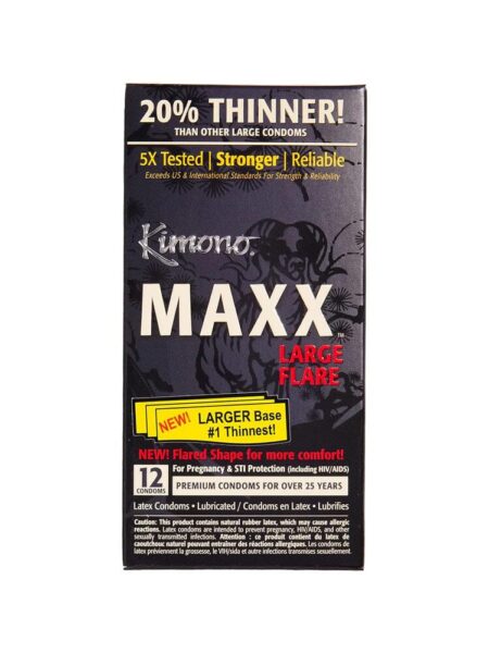 Kimono Maxx Large Flare 20% Percent Thinner 12 Pack Maxx-L