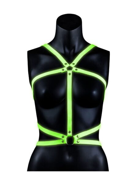 Body Harness S/M - Glow in the Dark