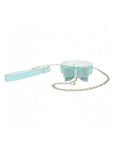 Ouch! Paris - Collar & Leash Teal