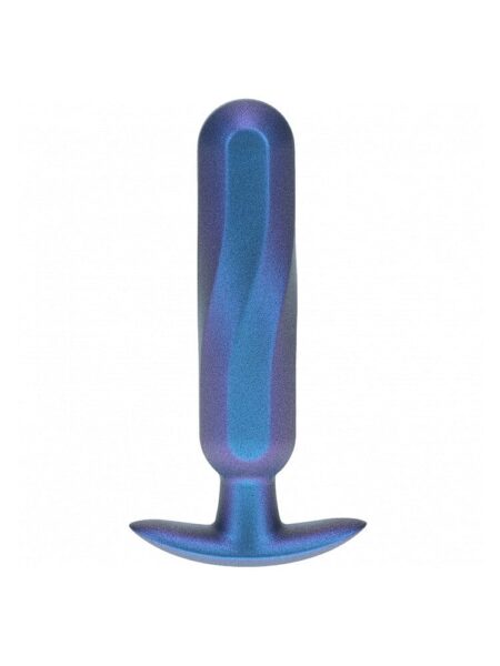 OUCH! Oblong Metallic Silicone Anal Plug
