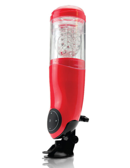 Mega Bator Mouth PDX Extreme Vibrating Red