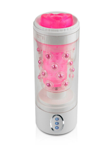 Roto-bator Pussy 3 Speed 7 Rotation Masturbator - Pink