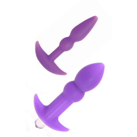 Perfect Plug 3 Piece Anal Kit - Purple