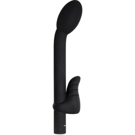 Power Couple Rechargeable Vibrator and Cock Ring Combo Silicone