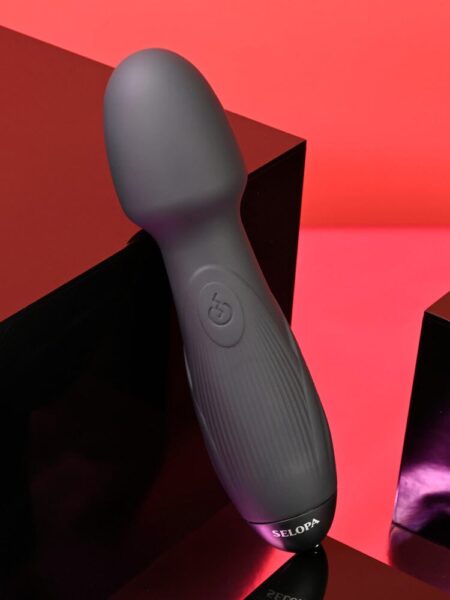 Power Tip Silicone Rechargeable Bullet - Black