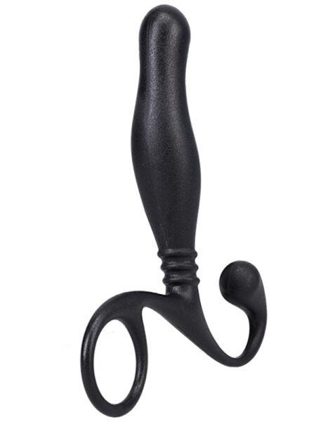 5-Inch Prostate Massager in a Bag - Black