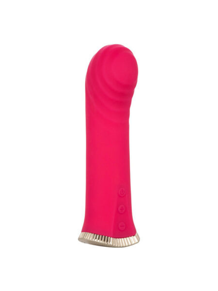 Uncorked Merlot Ribbed Rechargeable Bullet