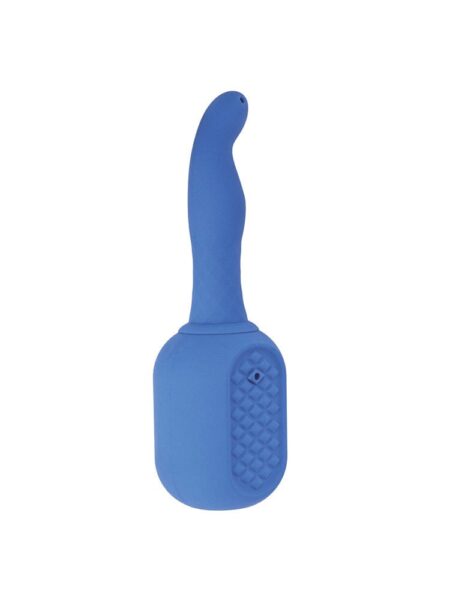 Vibrating Silicone Anal Douche
