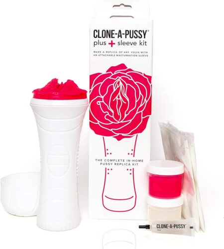 Clone-a-Pussy Plus Casting Kit with Sleeve - Hot Pink