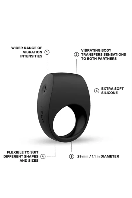 LELO TOR Vibrating Ring - Black