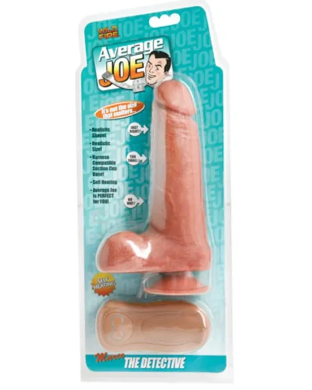 Average Joe Marco the Detective Heated Vibrating Dildo